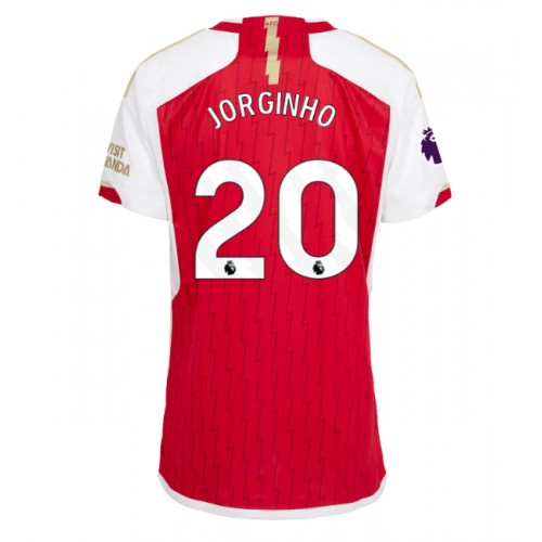 Dámy Fotbalový dres Arsenal Jorginho Frello #20 2023-24 Domácí Krátký Rukáv